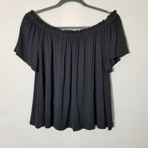 Large wilfred off the shoulder shirt